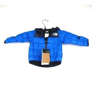 The North Face Kids' ThermoBall Eco Hooded Jacket in Hero Blue SZ 0-3 Months